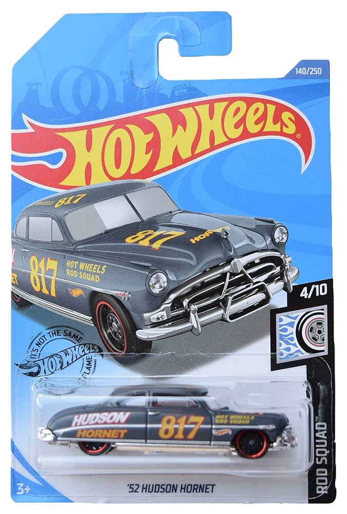 ホットウィール　'52 HUDSON HORNET スーパートレジャーハント Hot Wheels Super Treasure Hunt '52 Hudson Hornet w/Protector
